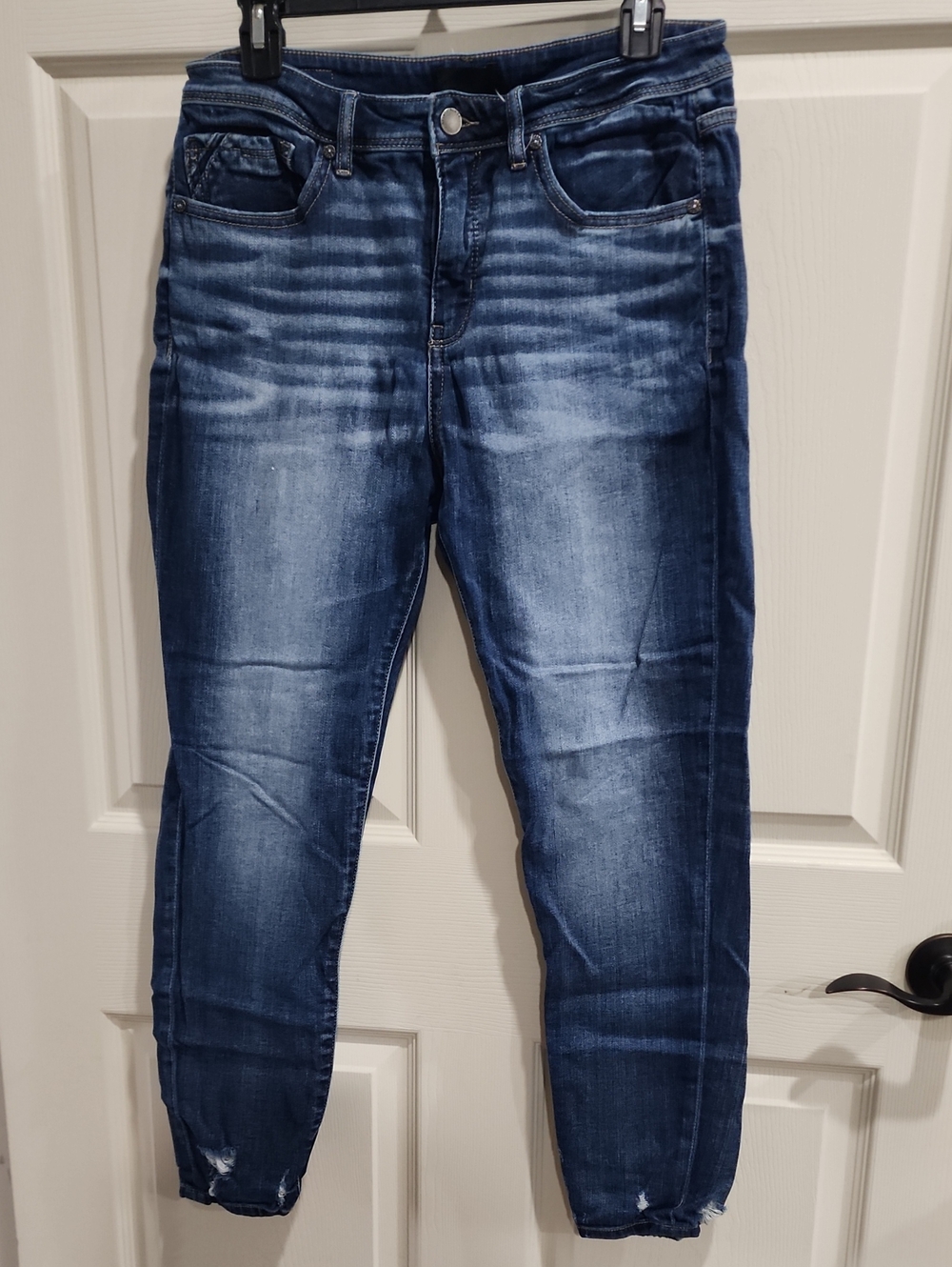 Women’s Dark Blue Washed Stretch Jeans